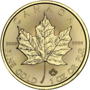 sell you 1 oz Canadian Gold Maple Leaf Coin