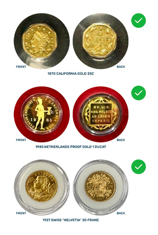 Coins that we buy infographic