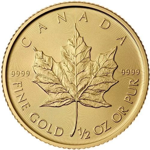 Sell your 1/2 oz Gold Canadian Maple Leaf