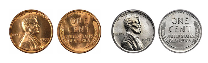 Wheat pennies image