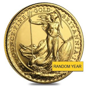 sel your 1/2 oz gold Britannia coin